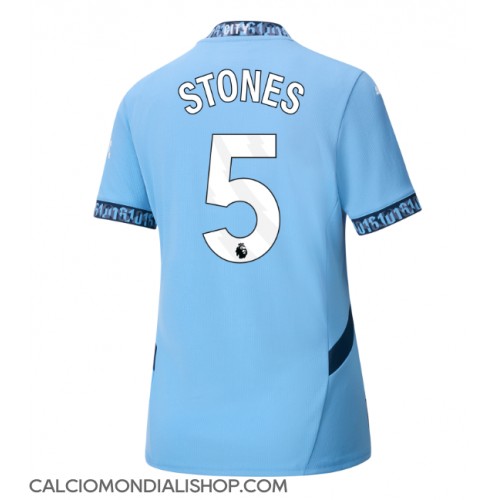 Maglie da calcio Manchester City John Stones #5 Prima Maglia Femminile 2024-25 Manica Corta